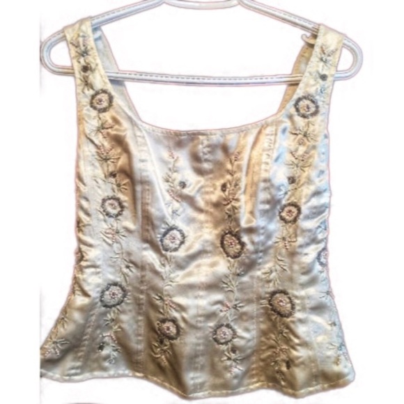 Newport News Tops - ❗️NEW Newport News Tank Top Formal Beaded Size 4